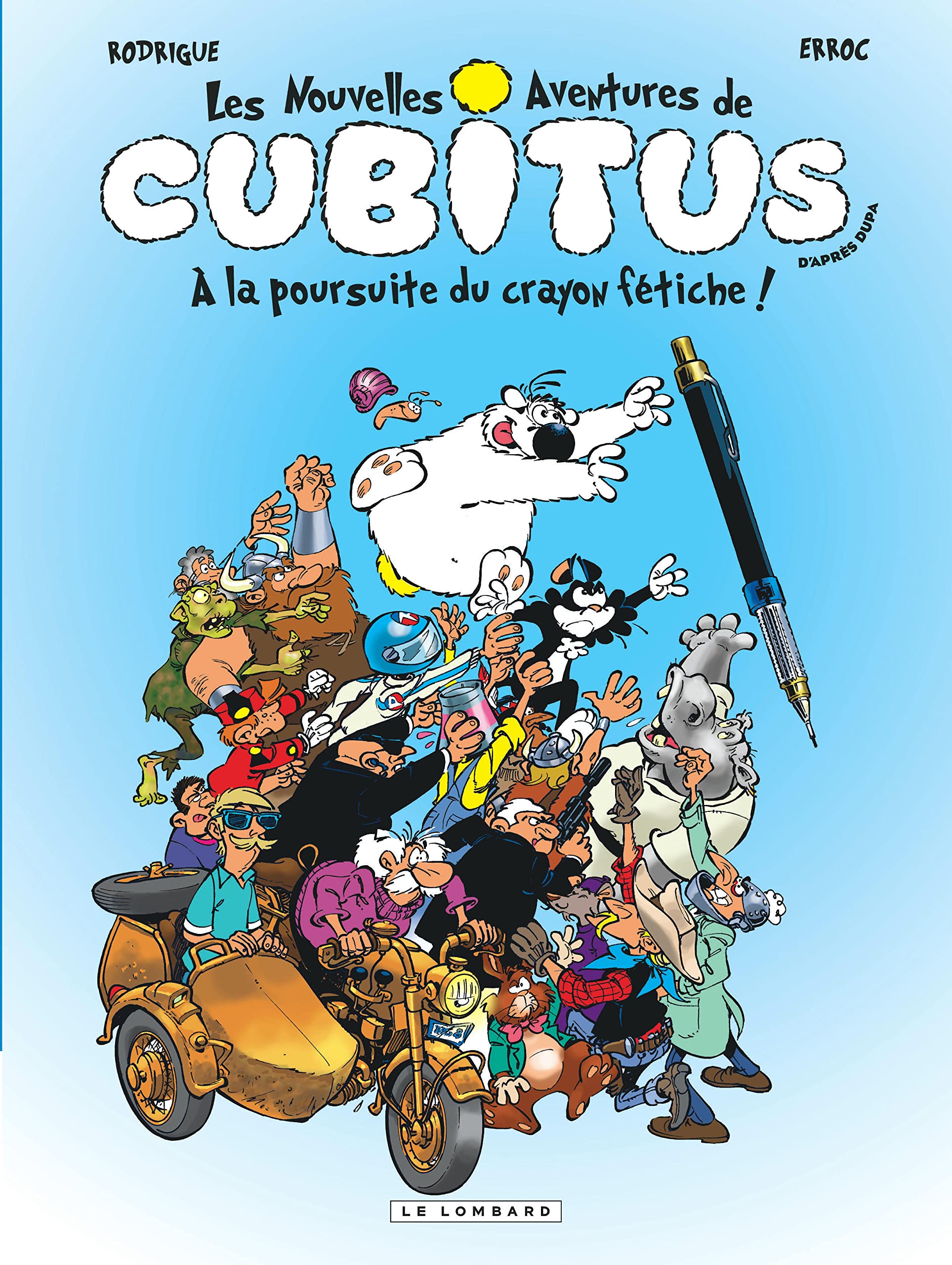 Les Nouvelles aventures de Cubitus - Tome 13 - À la poursuite du crayon fétiche Manga