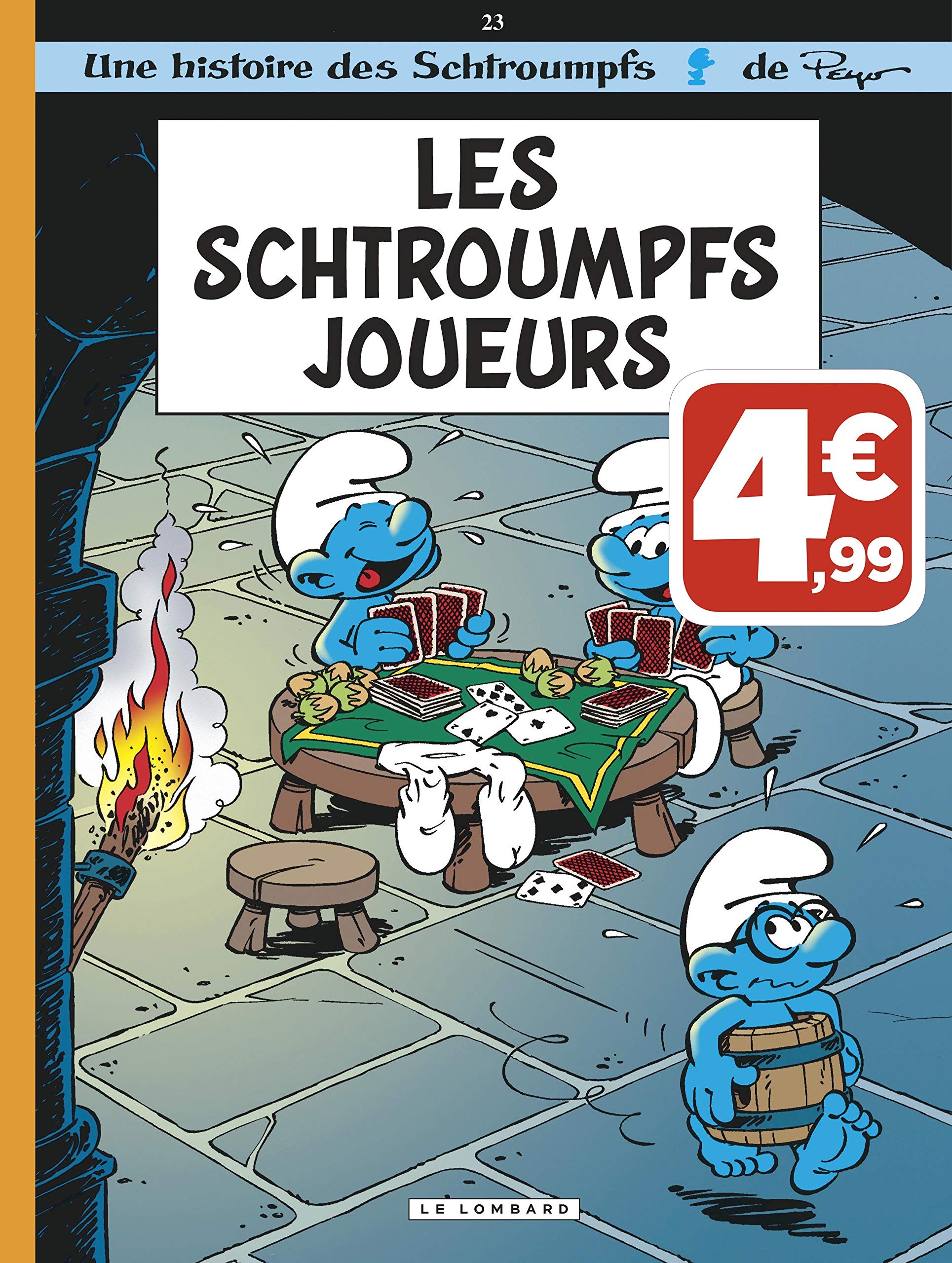 Les Schtroumpfs Lombard - Tome 23 - Les Schtroumpfs joueurs book