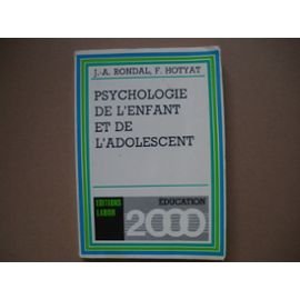 La psychologie de l'enfant et de l'adolescent book