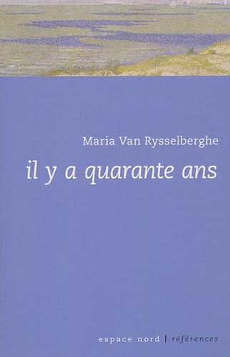 Il y a quarante ans: Suivi de Galerie privée, Strophes pour un rossignol book