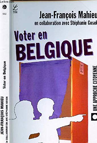 Voter en Belgique une Approche Citoyenne book