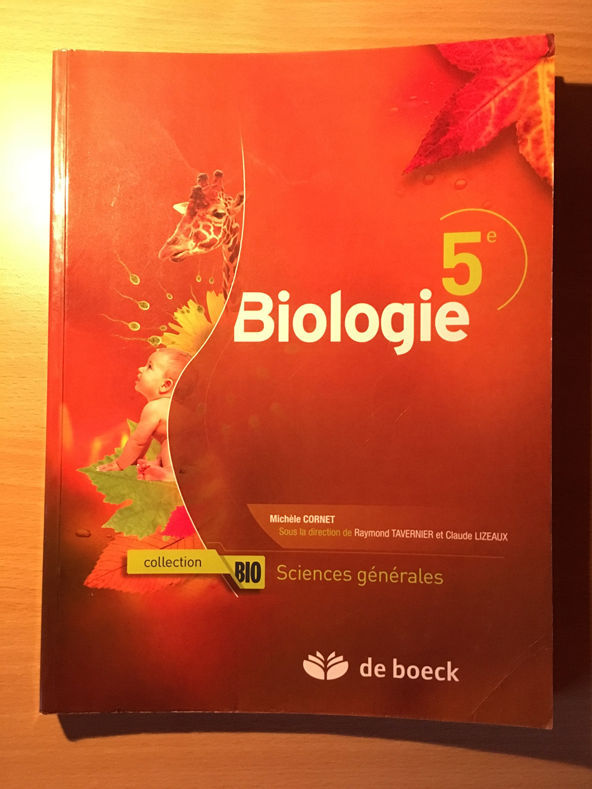 Product Image: Biologie 5e - manuel sciences generales 2 per./sem.