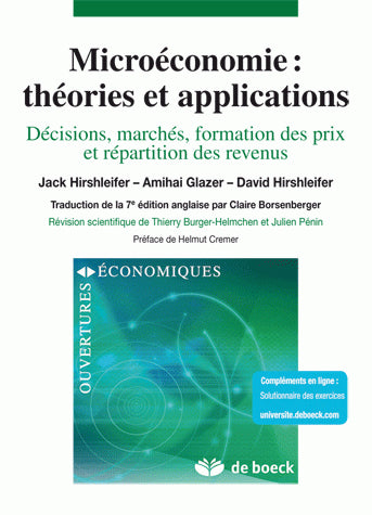 Microéconomie : théories et applications : décisions, marchés, formation des prix et répartition des revenus book