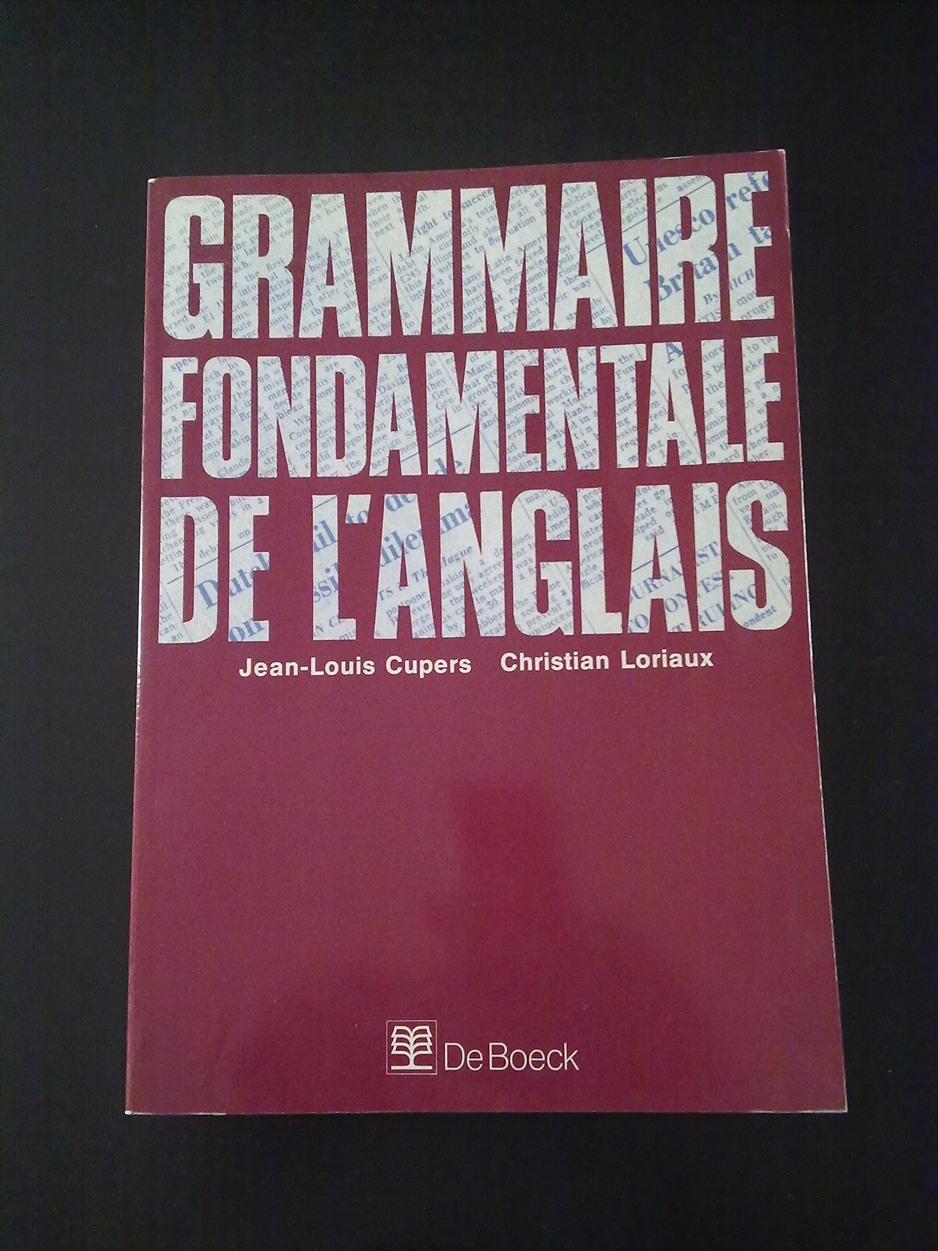 Grammaire fondamentale de l'anglais : abrégé des faits généraux de la langue anglaise book