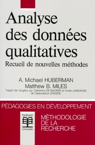 Product Image: Analyse Des Donnees Qualitatives. Recueil De Nouvelles Methodes