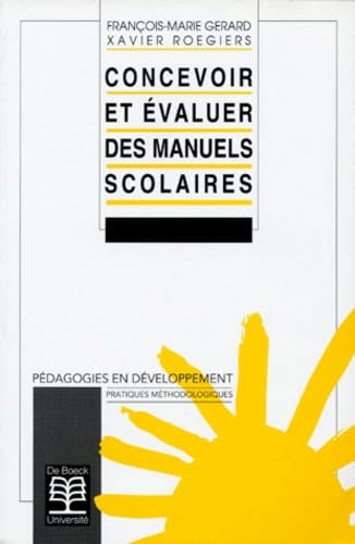 Concevoir et évaluer des manuels scolaires book