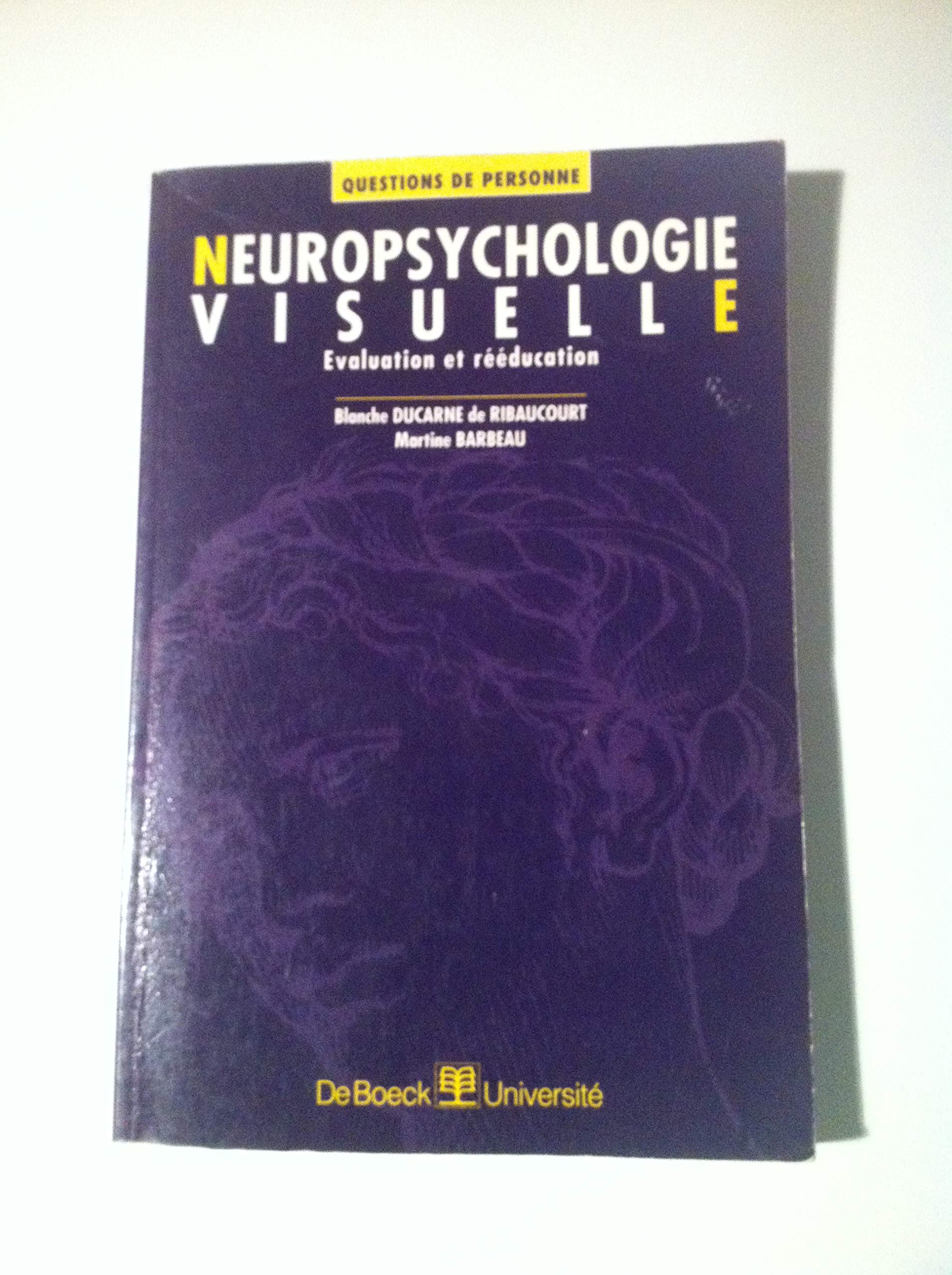 Neuropsychologie visuelle : évaluation et rééducation book
