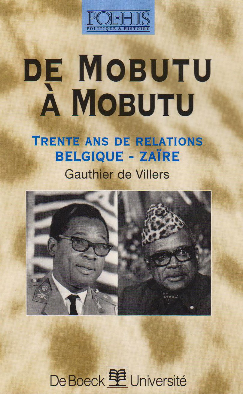 De Mobutu à Mobutu : trente ans de relations Belgique-Zaïre book