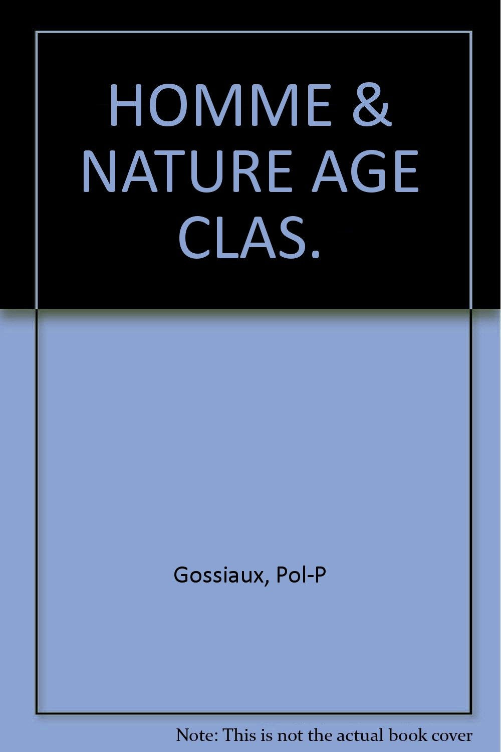 L'homme et la nature. Genèse de l'anthropologie à l'âge classique, 1580-1750 book