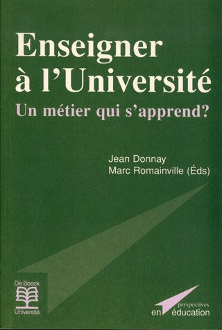 Enseigner à l'Université : un métier qui s'apprend ? Books