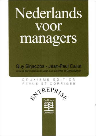 Nederlands voor managers (De Boeck-Entrep) Books