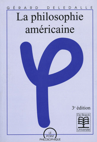 La philosophie américaine Philosophy