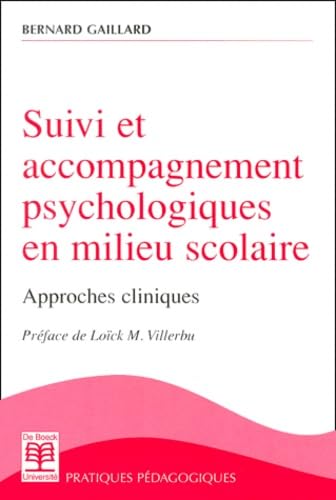 Suivi et accompagnement psychologiques en milieu scolaire Education & Training