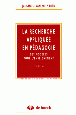 La recherche appliquée en pédagogie : des modèles pour l'enseignement Social Sciences