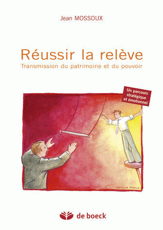 Réussir la relève : transmission du patrimoine et du pouvoir : un parcours stratégique et émotionnel book