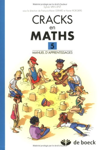 Product Image: Cracks en maths 5 - manuel d'apprentissages