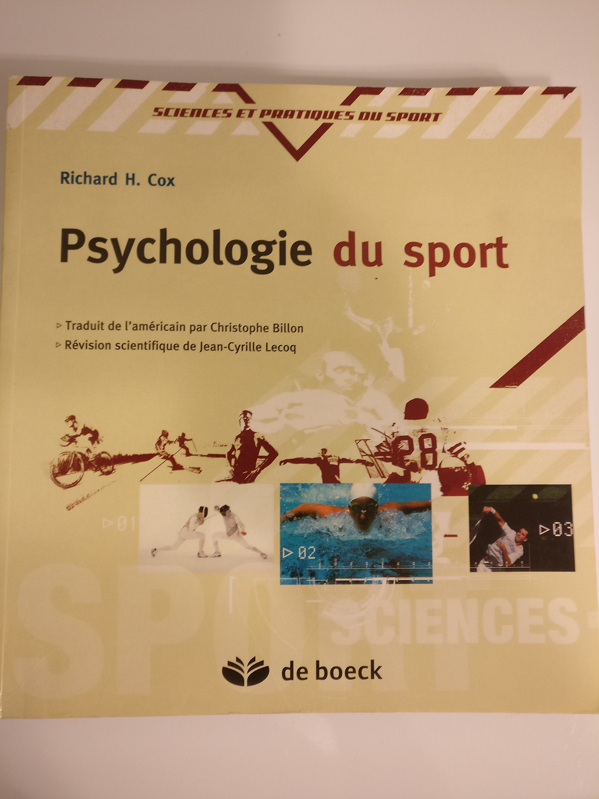 PSYCHOLOGIE DU SPORT Psychology
