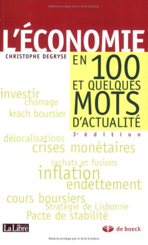 L'économie en 100 et quelques mots d'actualité book