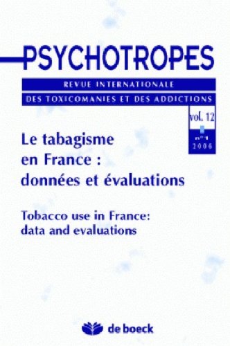 PSYCHOTROPES 2006/1 VOLUME 12 LE TABAGISME EN FRANCE book