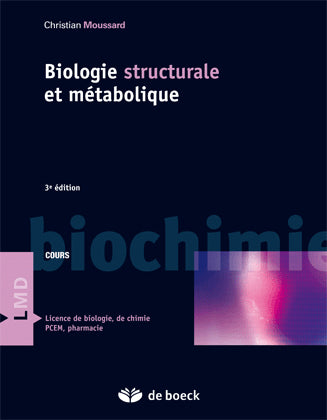 Biochimie structurale et métabolique Natural Sciences