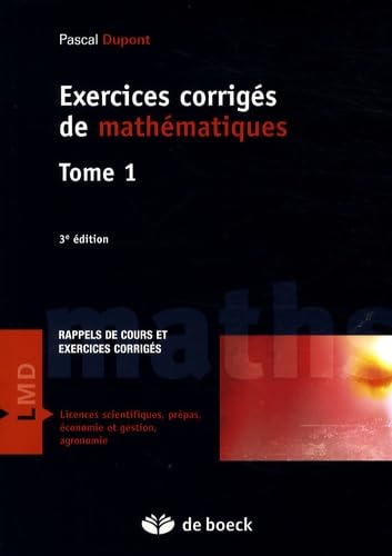 Exercices corrigés de mathématiques: Algèbre et géométrie book