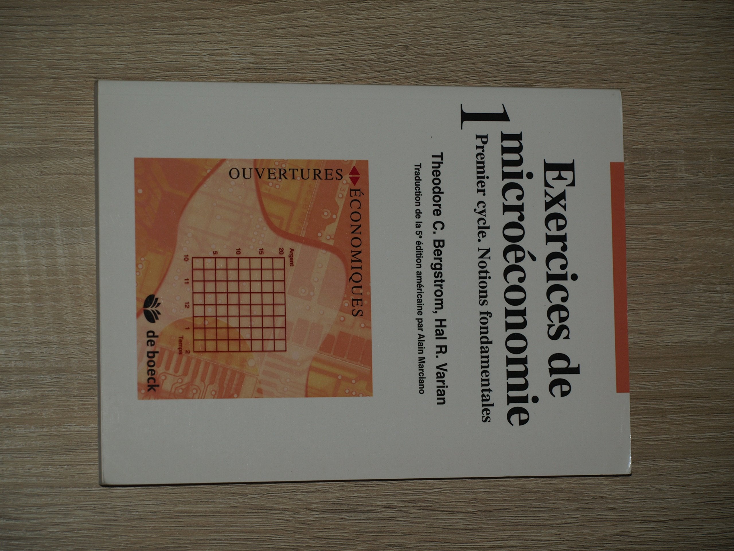Exercices de microéconomie - volume 1: Tome 1, Premier cycle, Notions fondamentales Business, Finance & Career