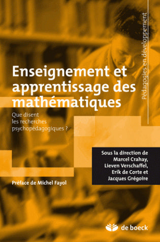 Enseignement et apprentissage des mathématiques : que disent les recherches psychopédagogiques ? book