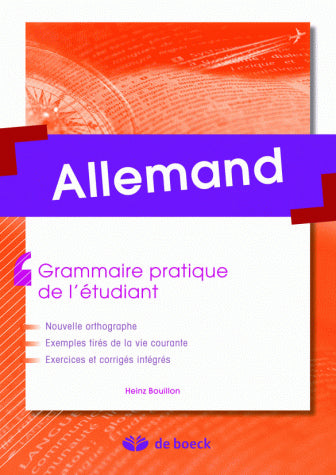 Allemand : grammaire pratique de l'étudiant Foreign Languages ​​& Dictionaries