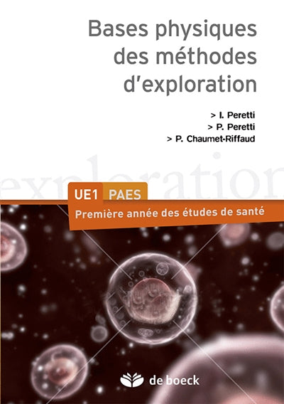 Product Image: Bases physiques des méthodes d'exploration, UE3
