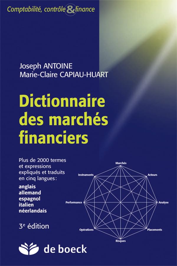 Dictionnaire des marchés financiers: Anglais, allemand, espagnol, italien, néerlandais Business, Finance & Career