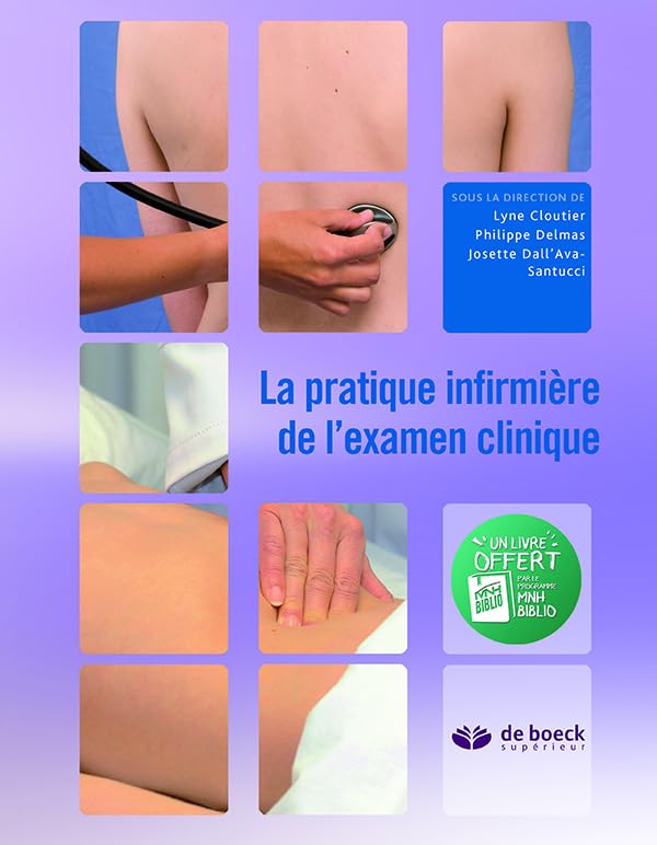 La pratique infirmière de l'examen clinique book