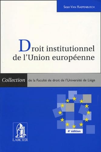 Droit institutionnel de l'Union européenne Books
