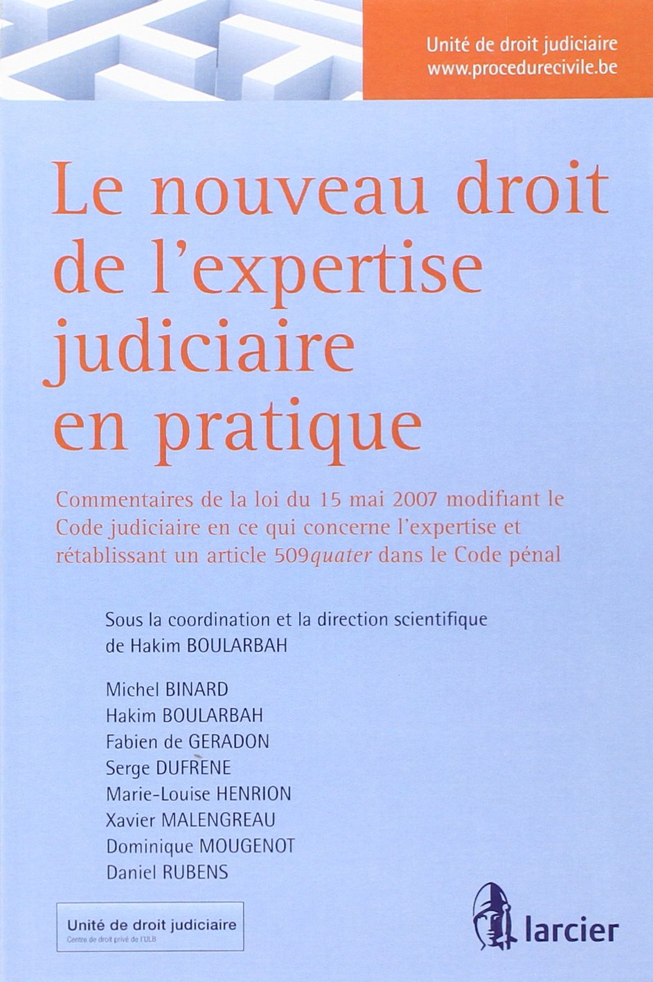 Le Nouveau Droit de l'Expertise Judiciaire en Pratique book
