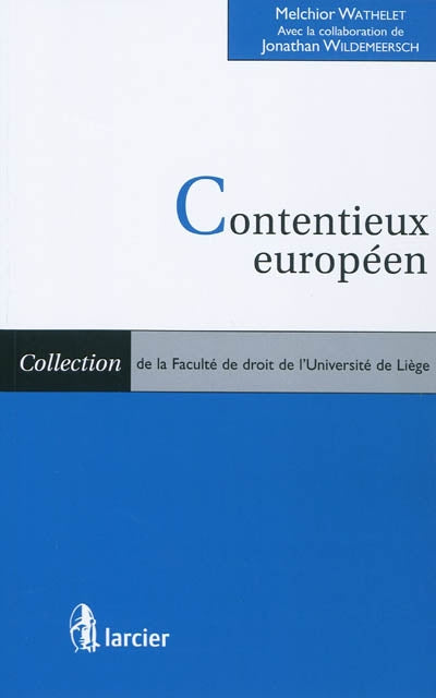 Product Image: Contentieux européen