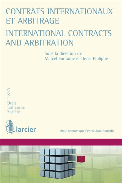 Product Image: Contrats internationaux et arbitrage. International contracts and arbitration