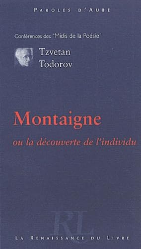 Montaigne : Ou la découverte de l'individu book