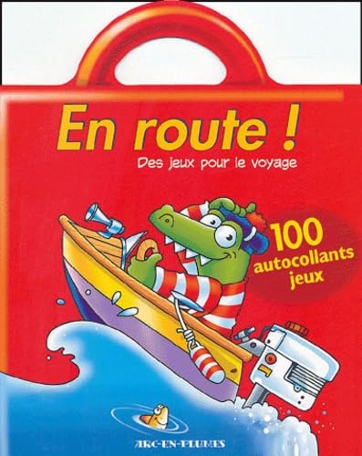 En route ! (bateau): 100 autocollants jeux book