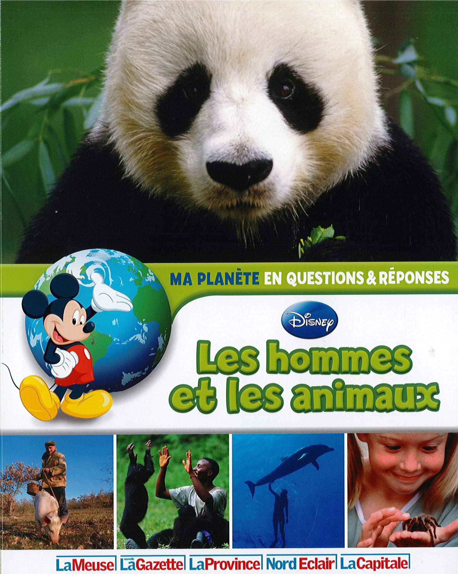 Les hommes et les animaux - ma planete en questions & reponses book