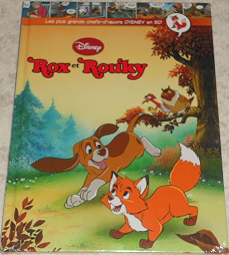 LES PLUS GRANDS CHEFS D'OEUVRES DISNEY EN BD N° 44 ROX ET ROUKY book