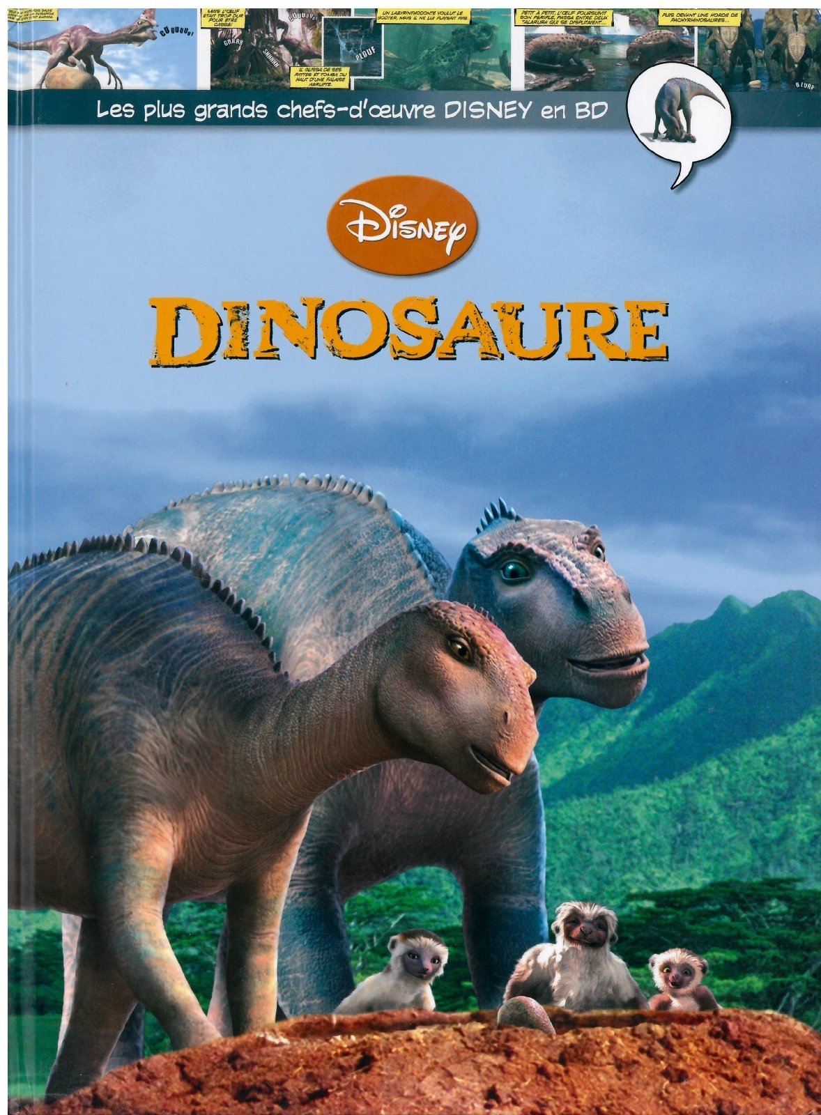 Dinosaure - Bande dessinée Disney book