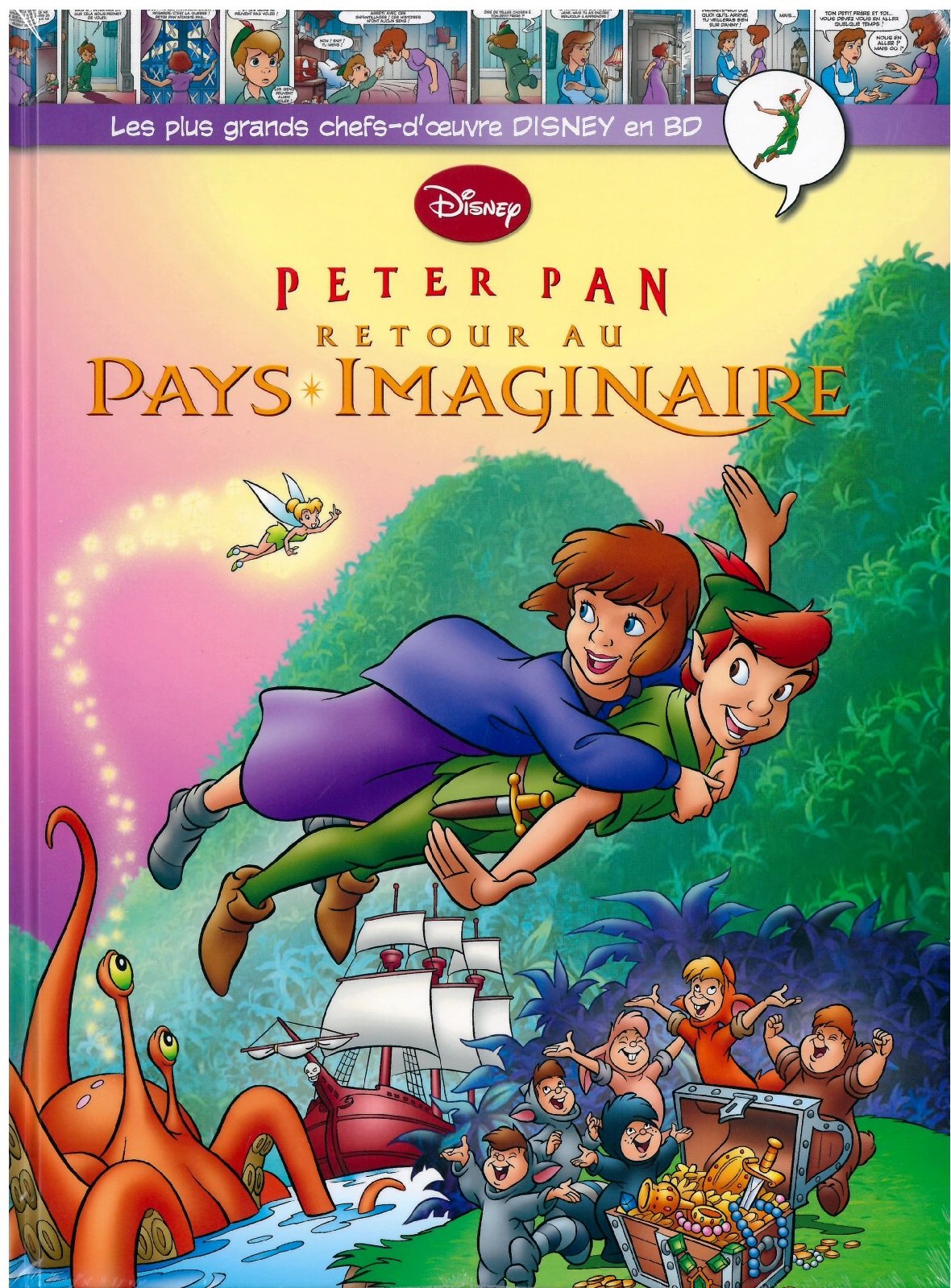 Peter Pan, Retour au Pays Imaginaire - Bande Dessinée Disney cd