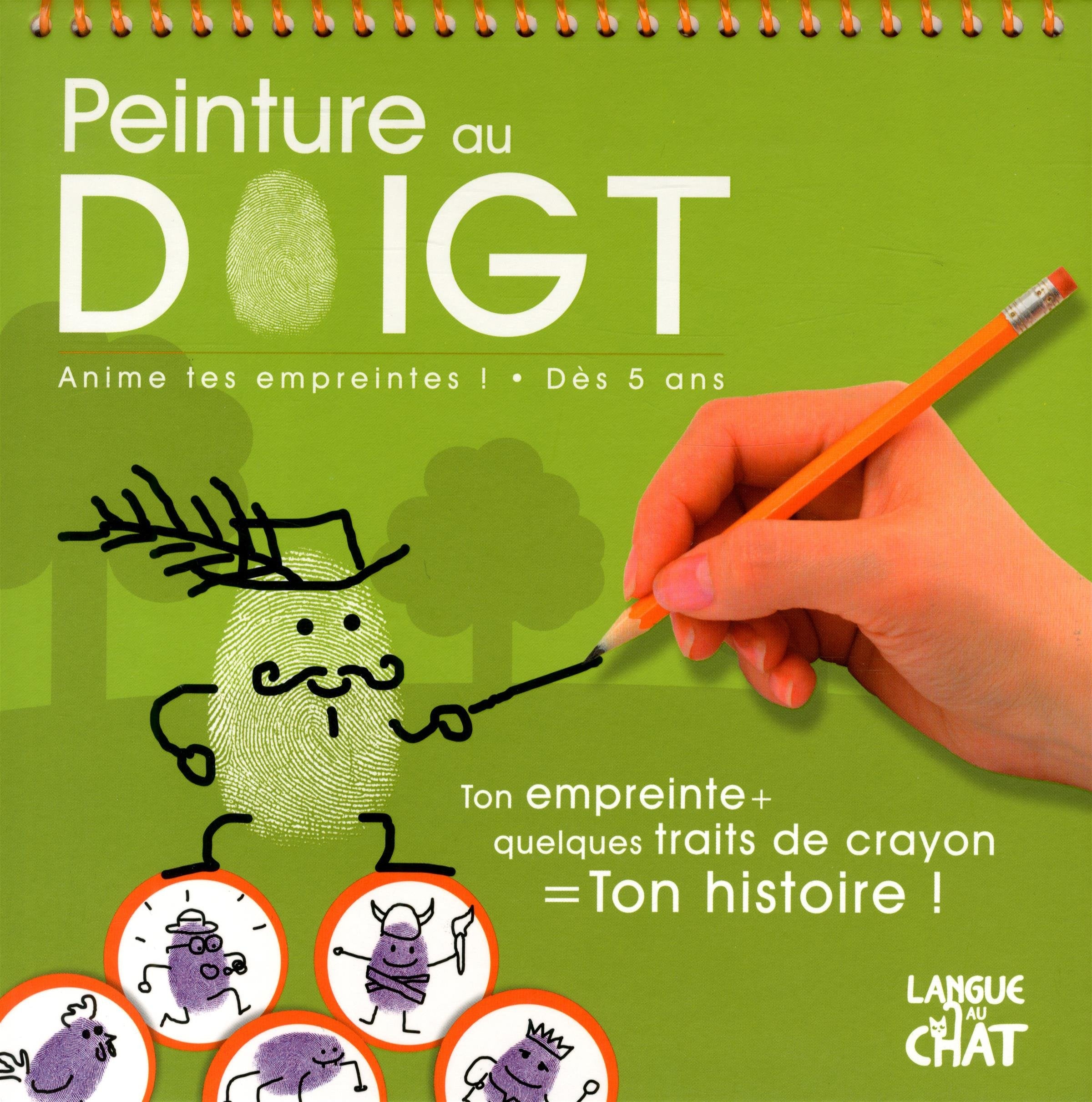 Peinture au doigt dès 5 ans book