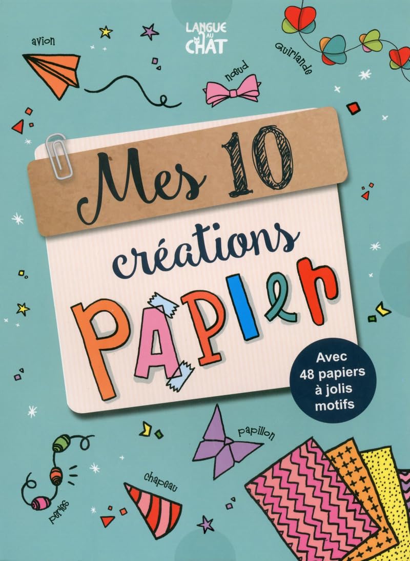 Mes 10 créations papier T1 : Perles, avions, origamis... (01) book