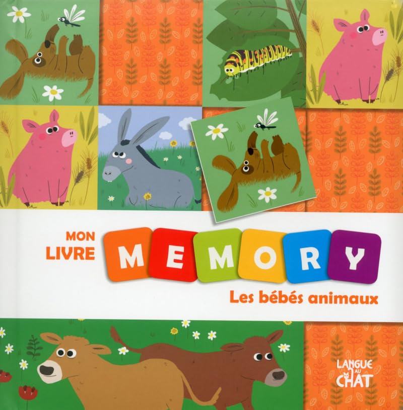 Les bébés animaux: Mon livre memory book