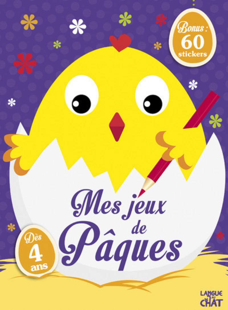 Mes jeux de Pâques Pour les petits (Fond mauve) Hobbies & Crafts