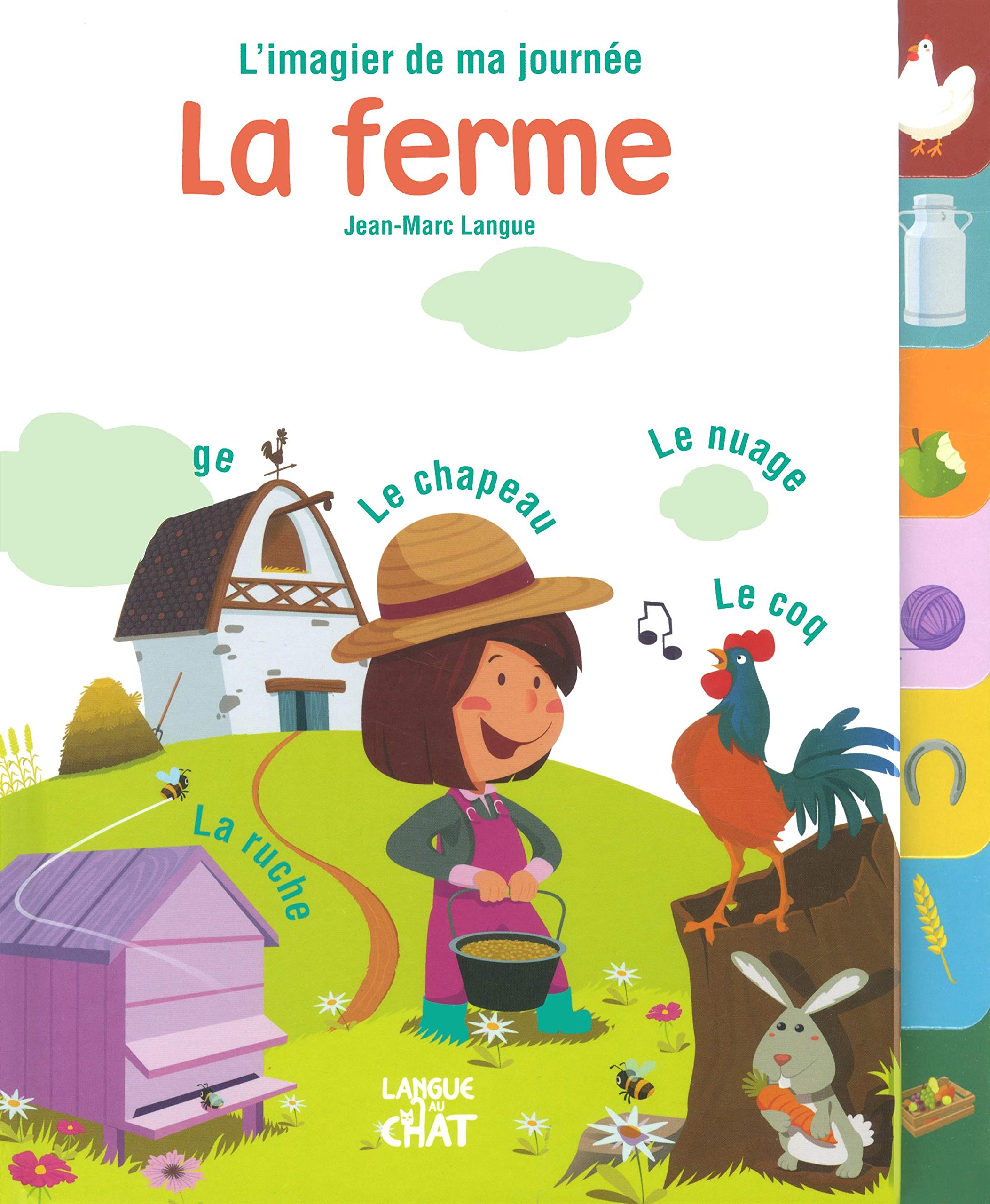 La ferme L'imagier de ma journée Non-fiction