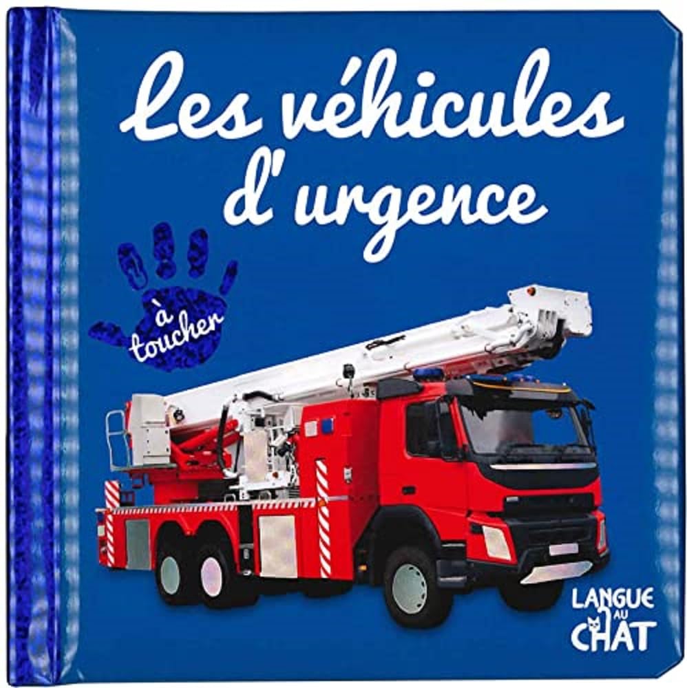 Bébé touche-à-tout - Les véhicules d'urgence - Livre matières bébé - Imagier photo avec matières à toucher - Dès 12 mois Tiptoi & Games