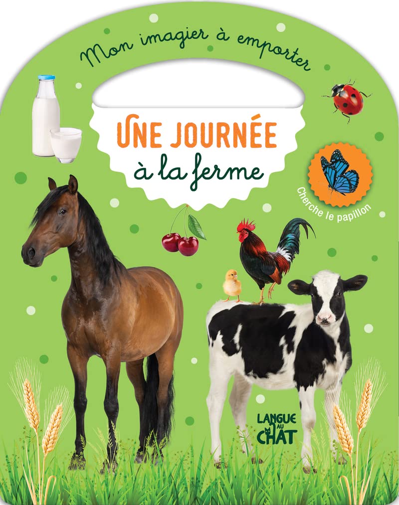 Mon imagier à emporter - Une journée à la ferme Non-fiction