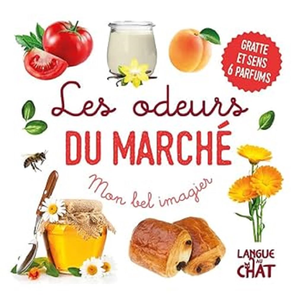Mon bel imagier des odeurs - Les odeurs du marché - Livre d'éveil - Imagier illustré - Dès 12 mois book