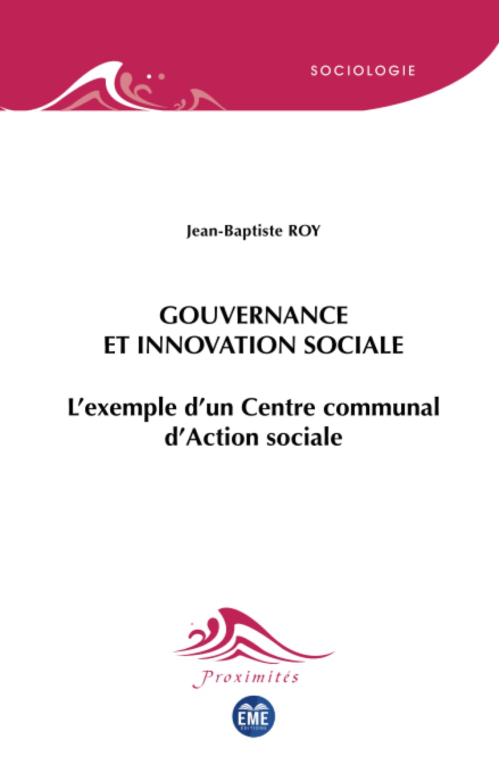Gouvernance et innovation sociale: L'exemple d'un Centre communal d'Action sociale book